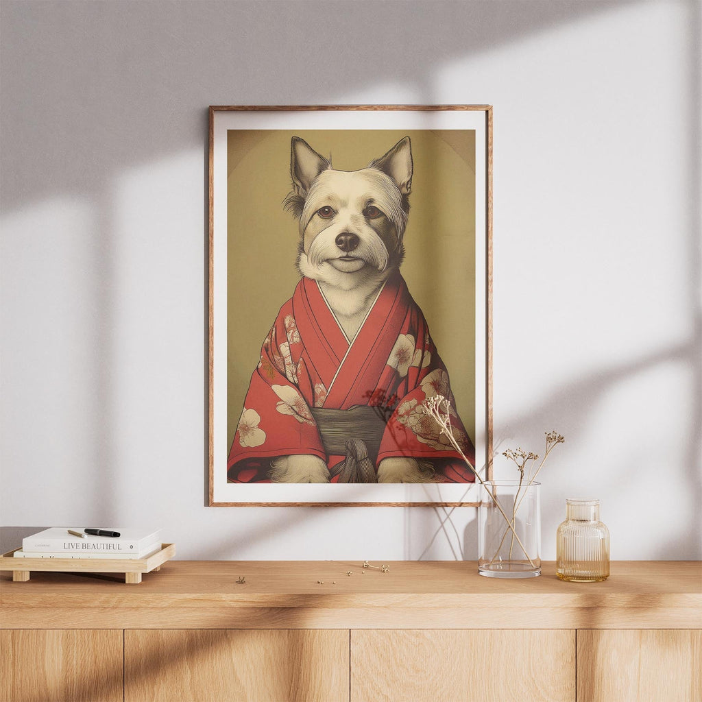 Australian Terrier Japanse Kimono Dog Series image 8