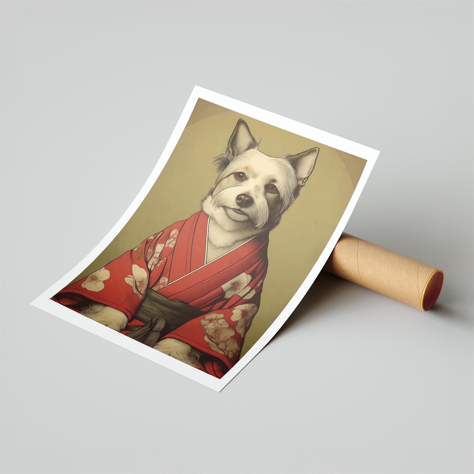 Australian Terrier Japanse Kimono Dog Series image 6