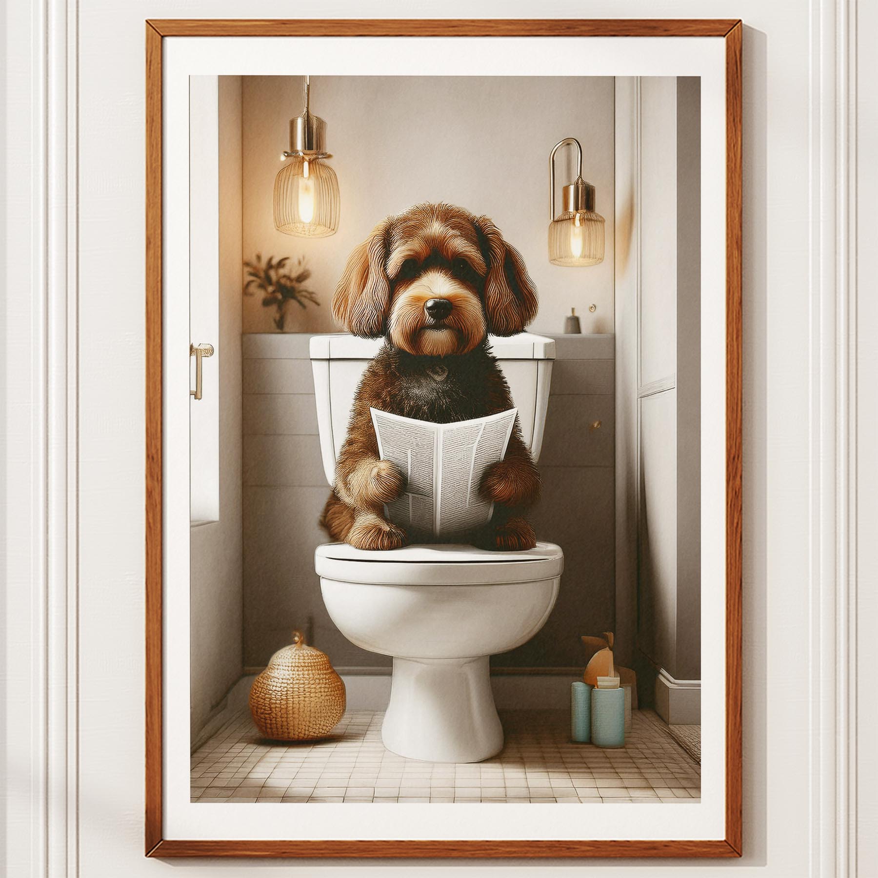 Cavoodle Toilet Humour Dog Series 2 image 10