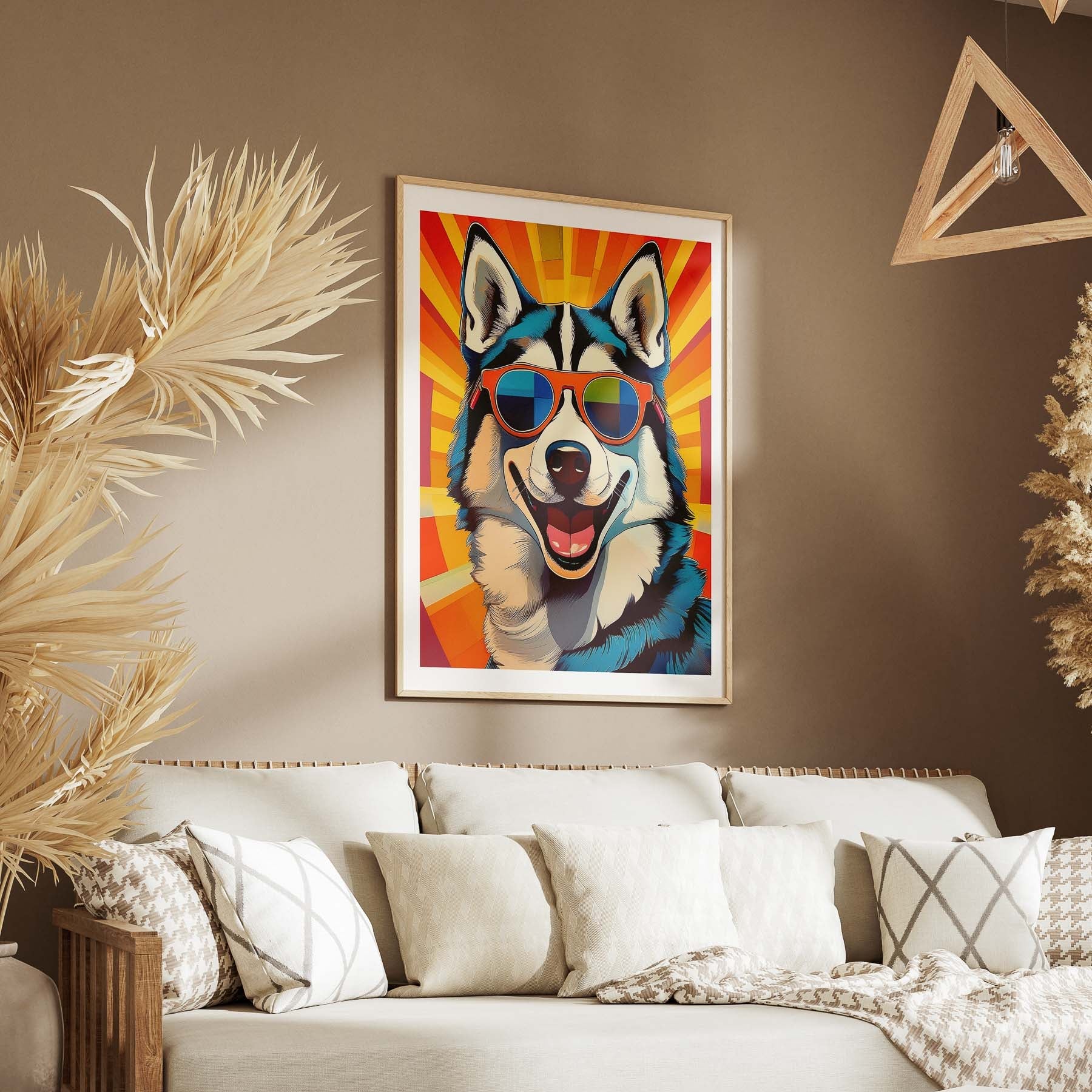 Siberian Husky In Colourful Sunnies 1 image 5