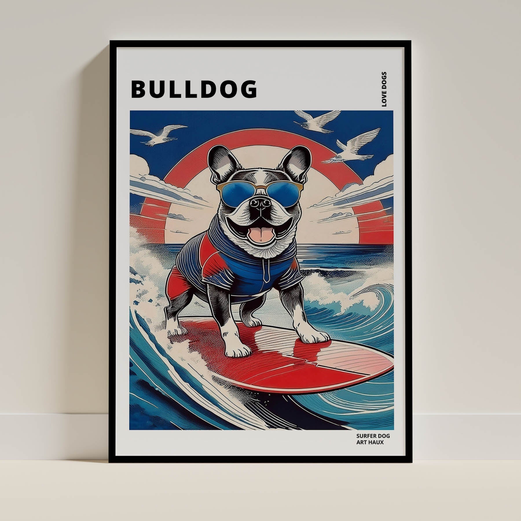 English Bulldog Dog Art Print Unframed Vol 2 | 11 Unique Designs | Wall Art Gift for Dog Lovers - Image 2 | Dogsy & Co