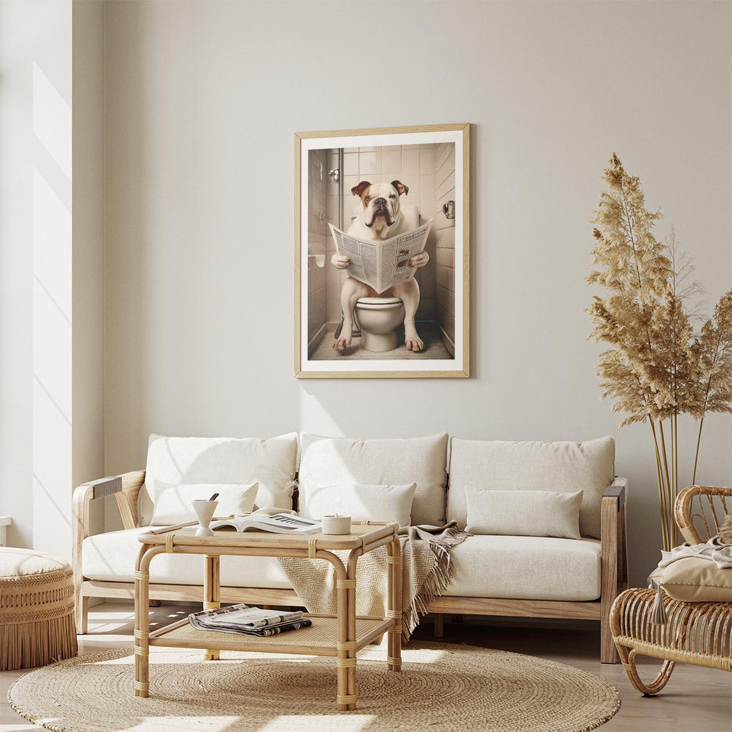 Bulldog Toilet Humour Dog Series 2 image 2