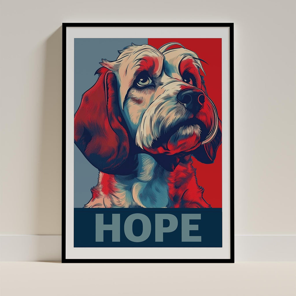 Cavoodle HOPE Series Inspired by the Obama Poster image 0