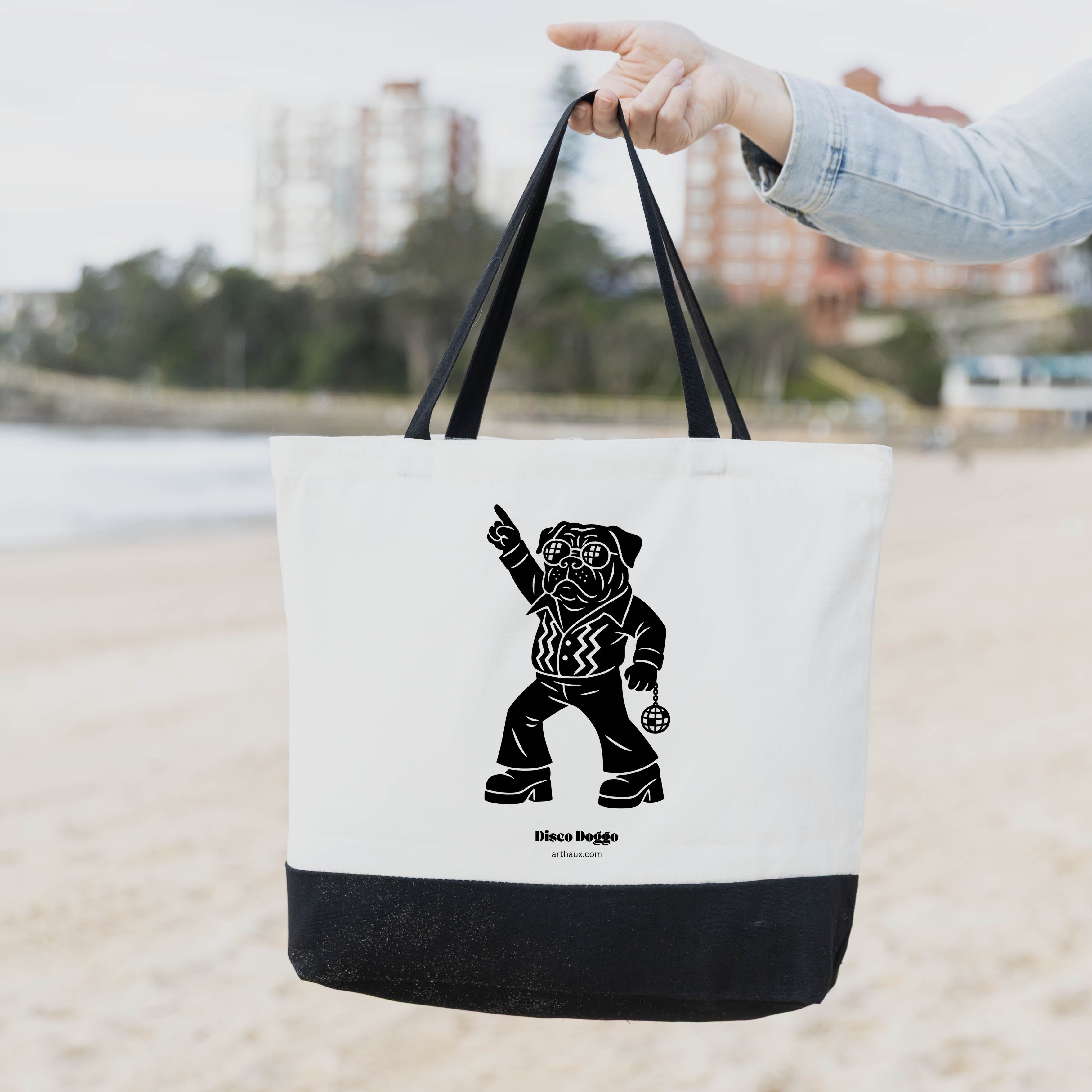 Dogue de Bordeaux 70's Disco Doggo Bag image 1