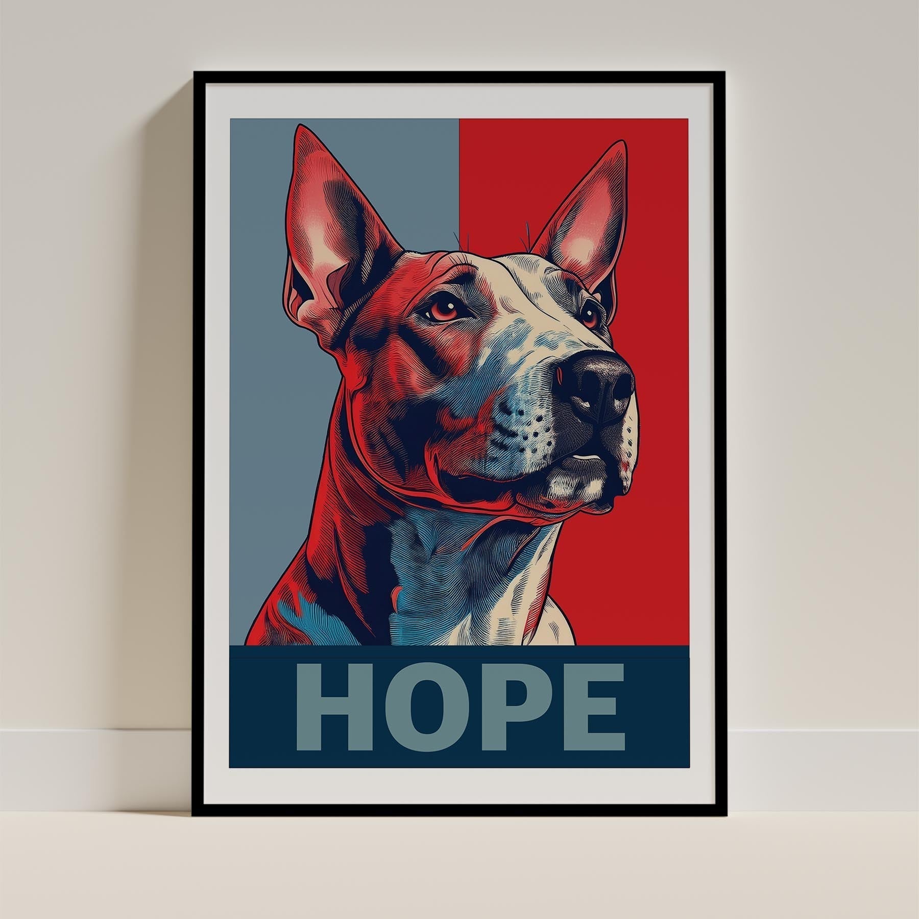 Bull Terrier Dog Art Print Unframed Vol 2 | 11 Unique Designs | Wall Art Gift for Dog Lovers - Image 2 | Dogsy & Co