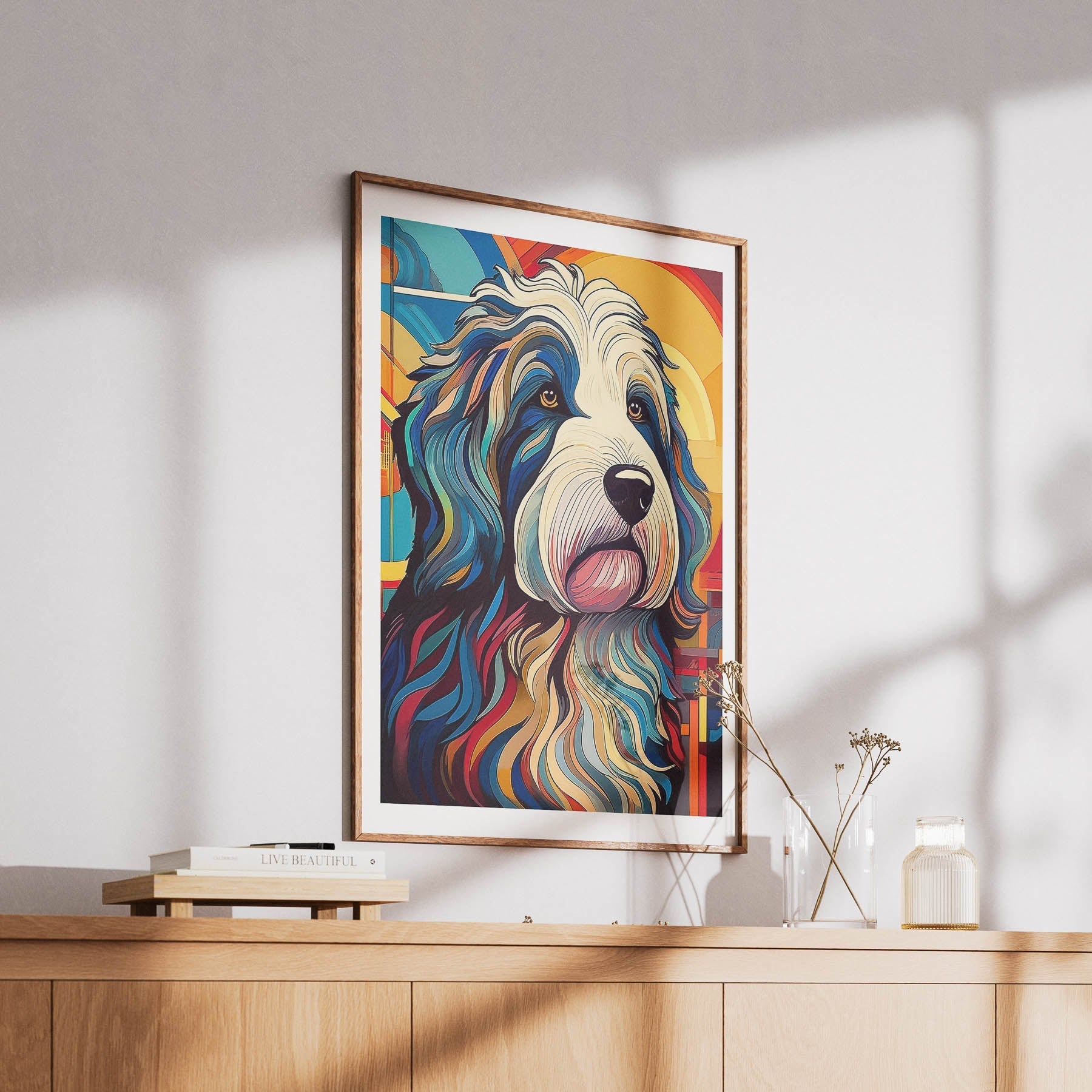 Old English Sheepdog Colour Graphics image 6