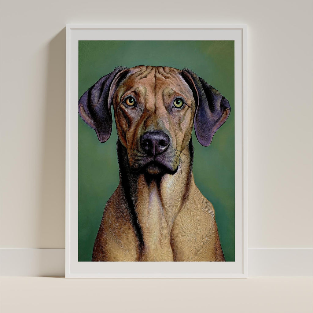 Rhoedesian Ridgeback Green Painted Series image 9