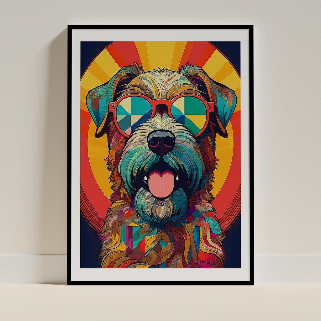 Irish Terrier In Colourful Sunnies 1 image 0