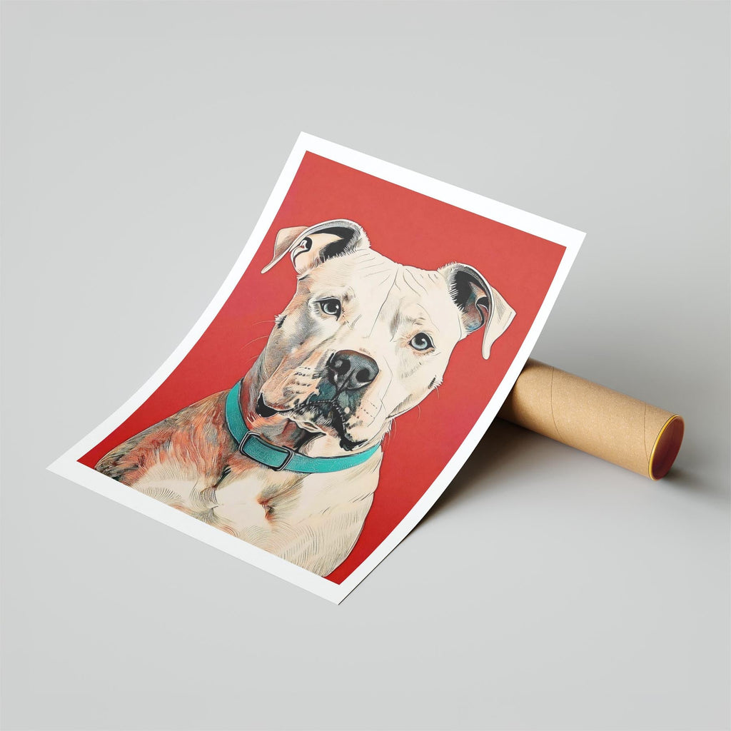 American Pitbull Terrier Red Dog Series image 6