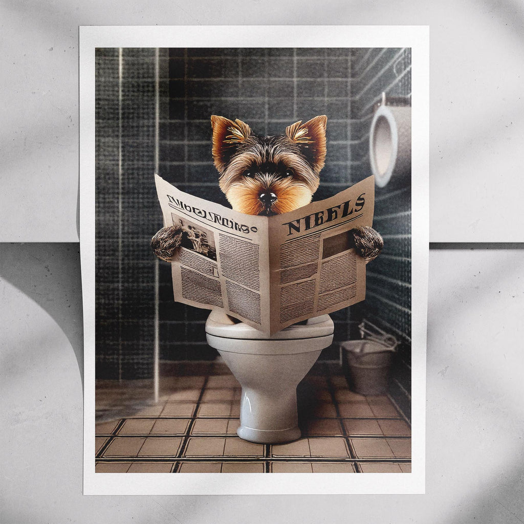 Australian Terrier Toilet Humour Dog Series 3 image 7