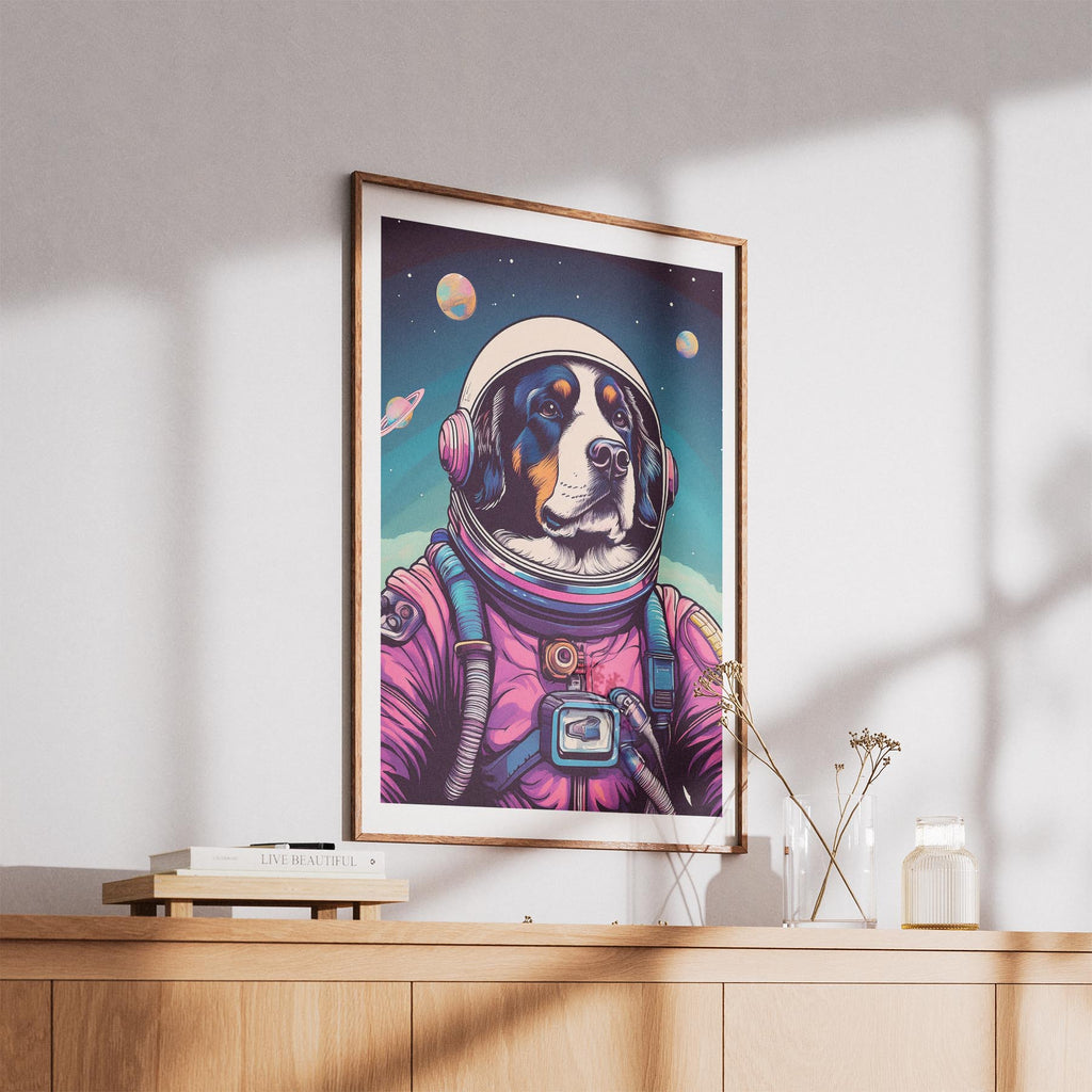 Bernese Mountain Dog Space Dogs Series image 5