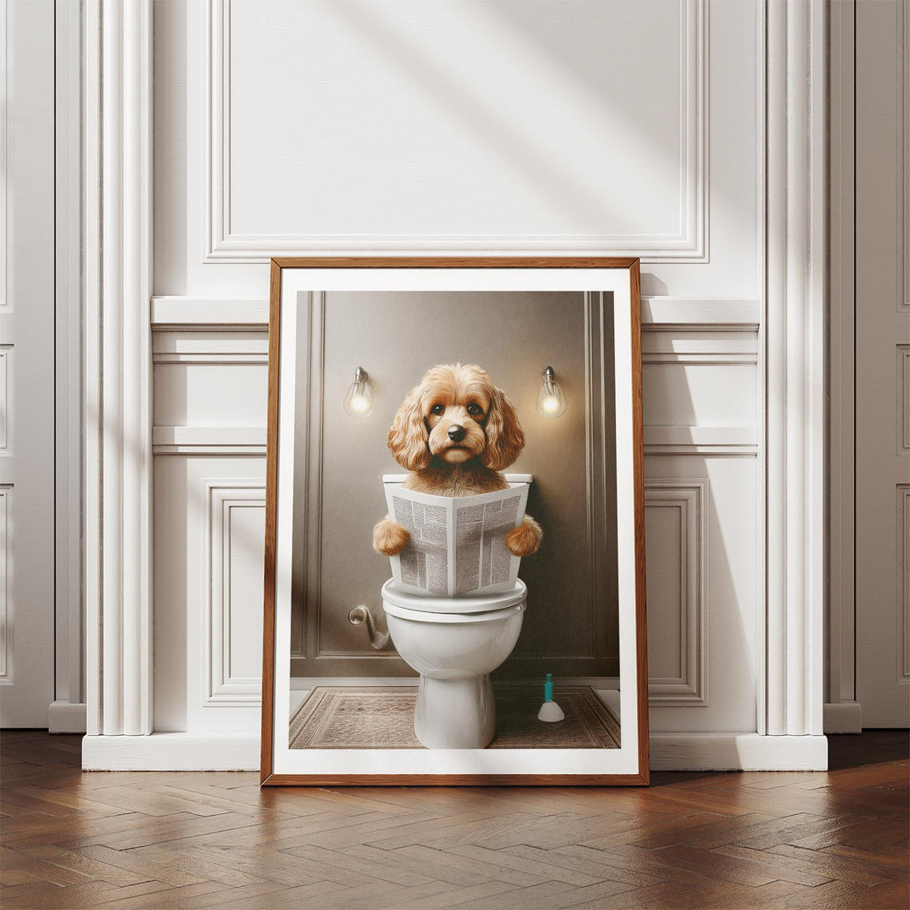 Cavoodle Toilet Humour Dog Series 4 image 4
