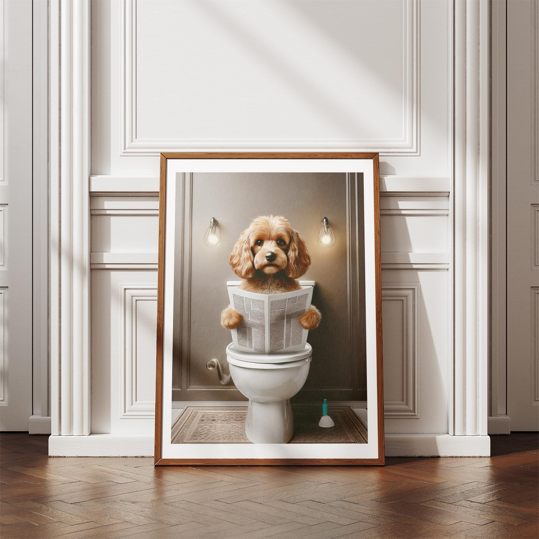 Cavoodle Toilet Humour Dog Series 4 image 4