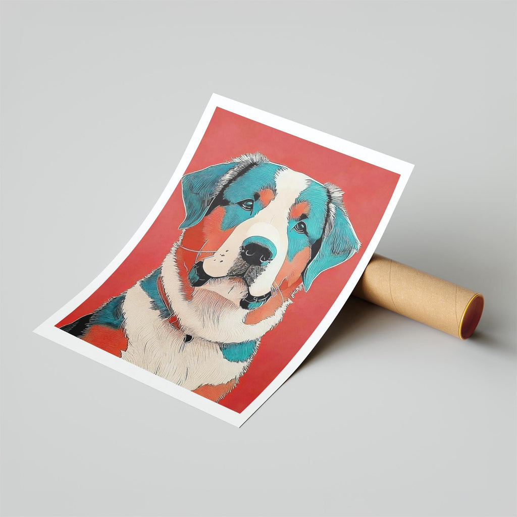 Bernese Mountain Dog Red Dog Series image 6