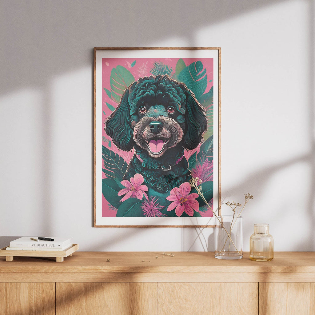 Spoodle Flowery Dog image 8