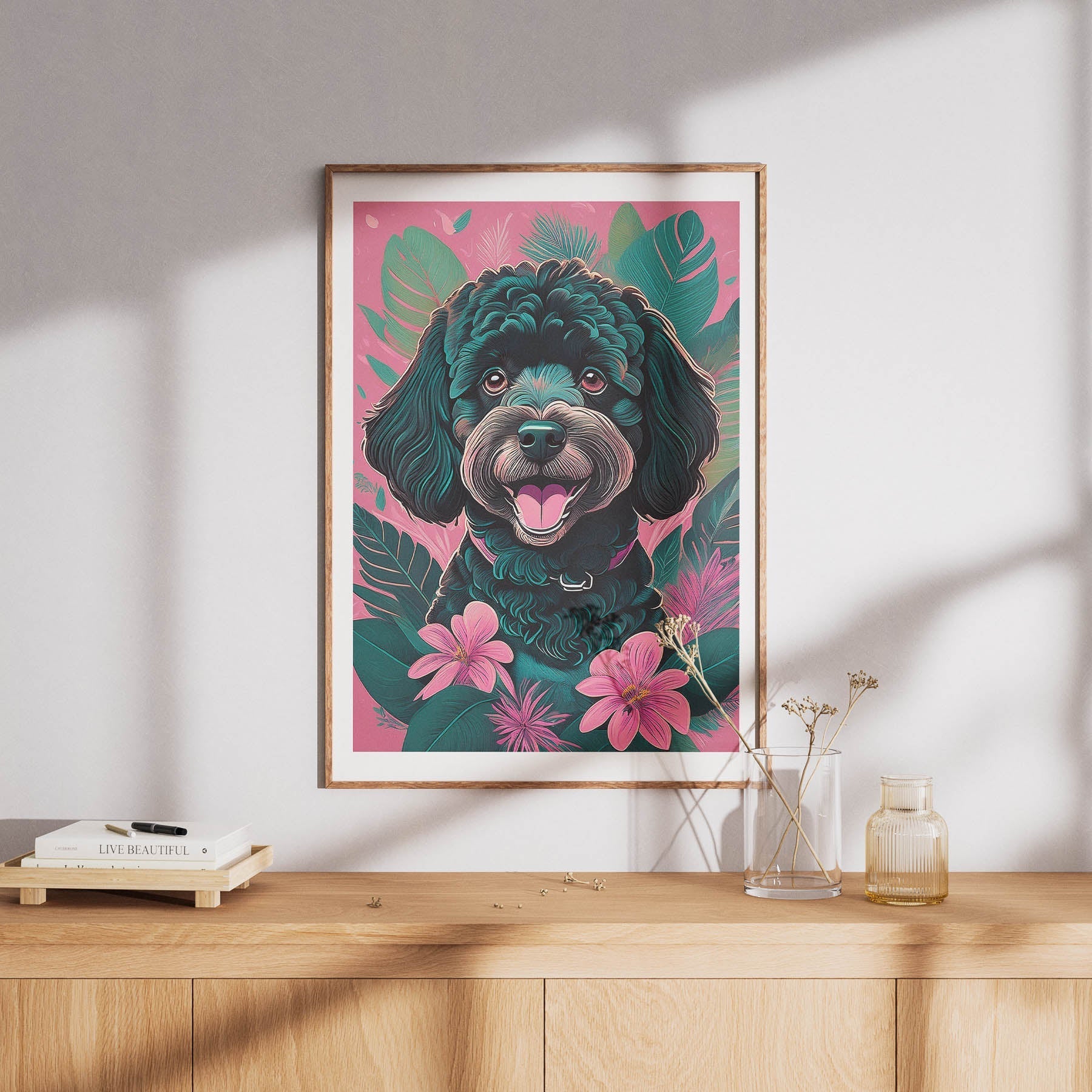 Spoodle Flowery Dog image 8