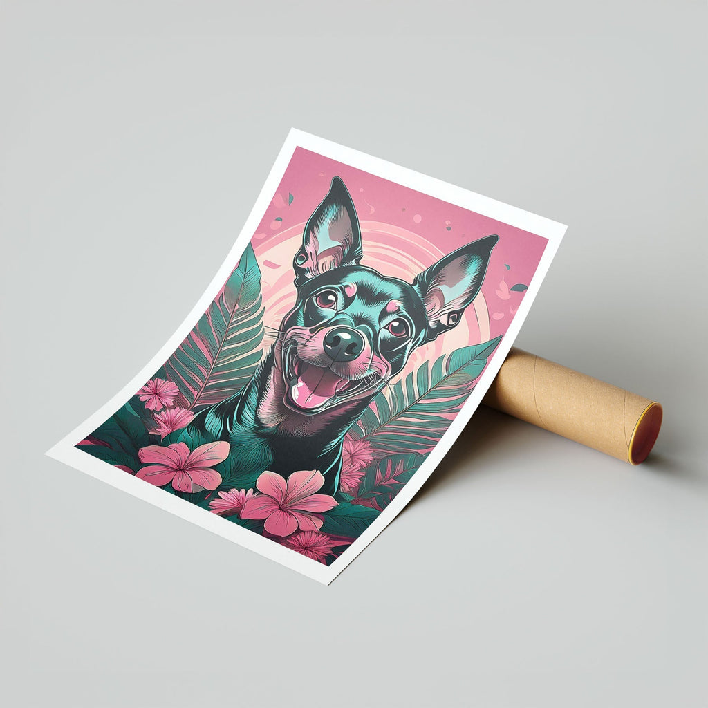 Pinscher Flowery Dog image 7