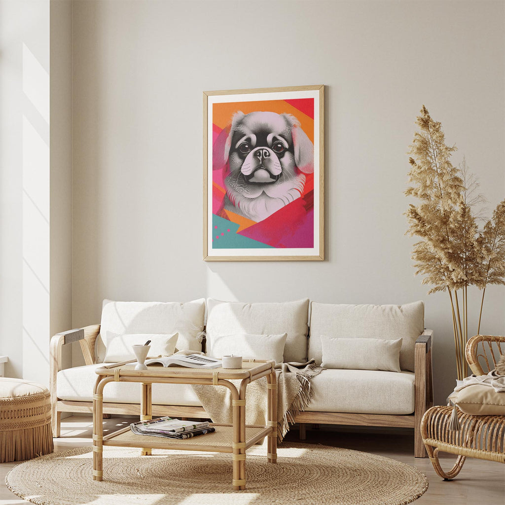 Pekingese Modern Pop Dog Series image 2