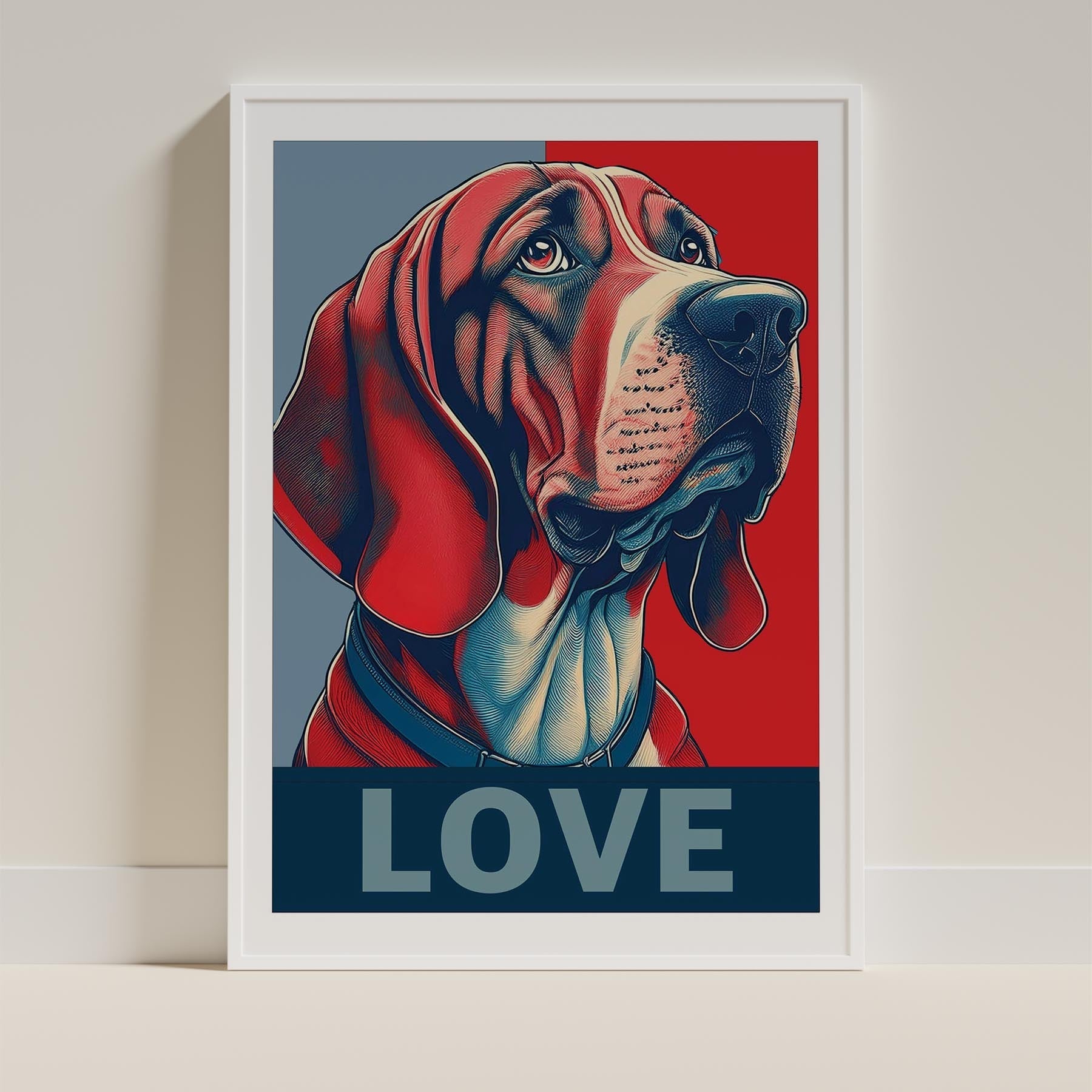 Bloodhound LOVE Series Inspired by the Obama Poster image 9