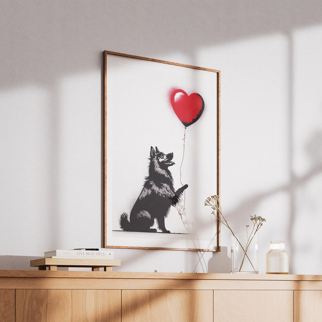 Samoyed DOGSY Series inspired by the Art of Banksy image 5