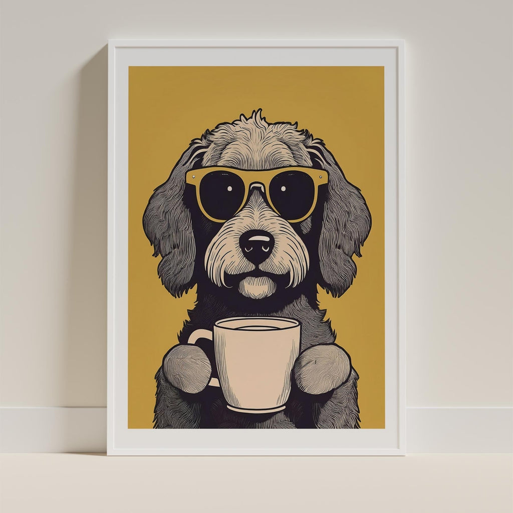 Cockapoo Chillin Coffee Dog image 9