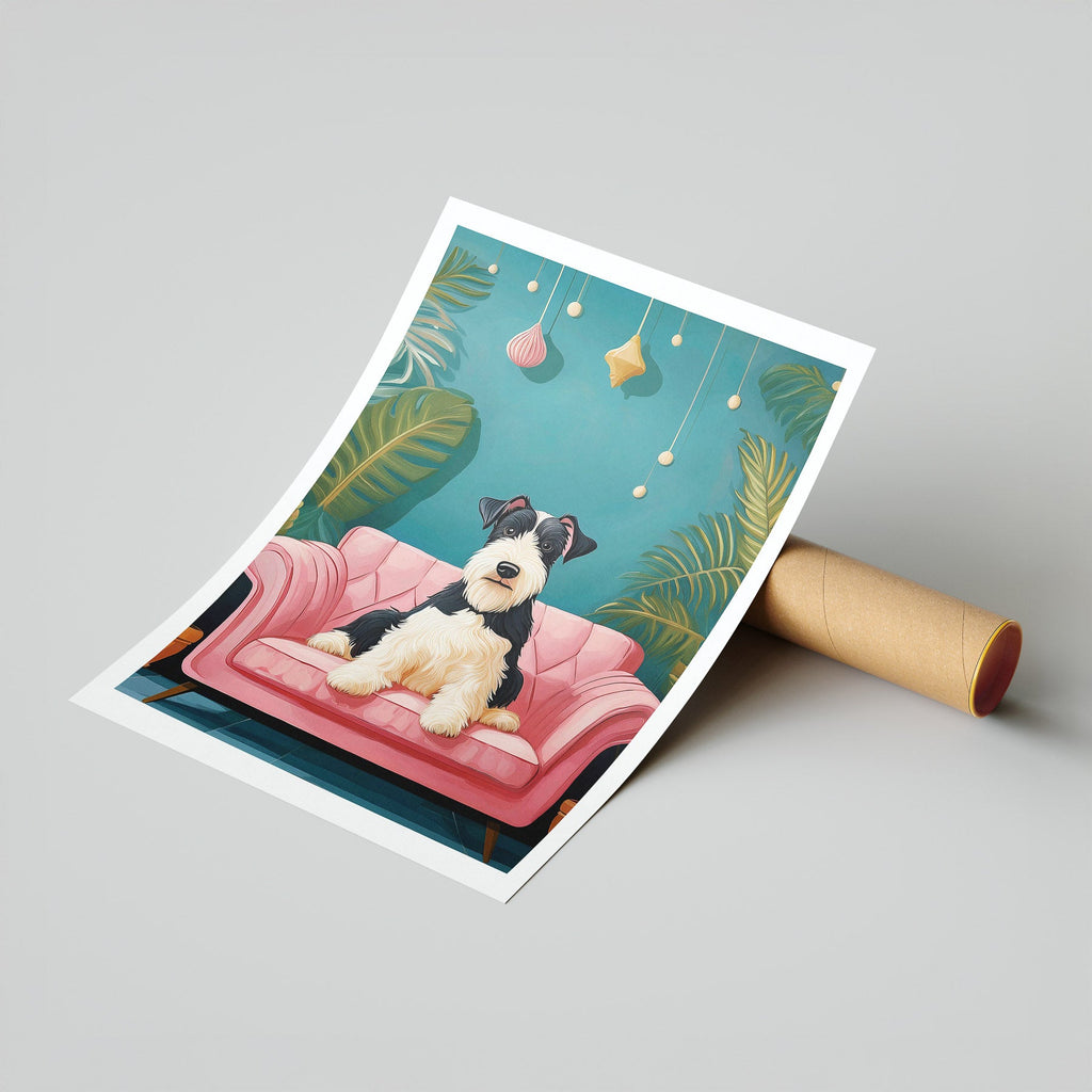 Fox Terrier  Just Lounging Around image 7