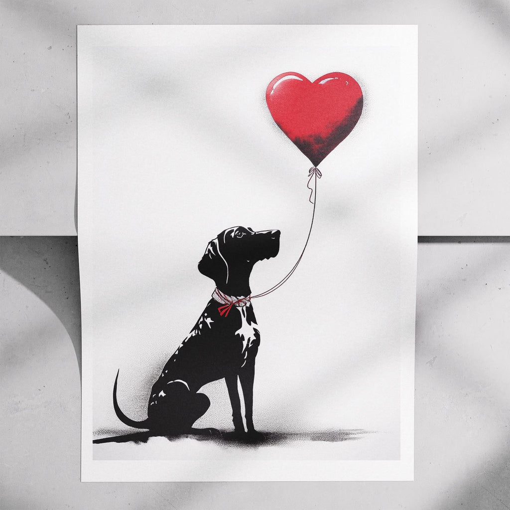 English Pointer DOGSY Series inspired by the Art of Banksy image 7