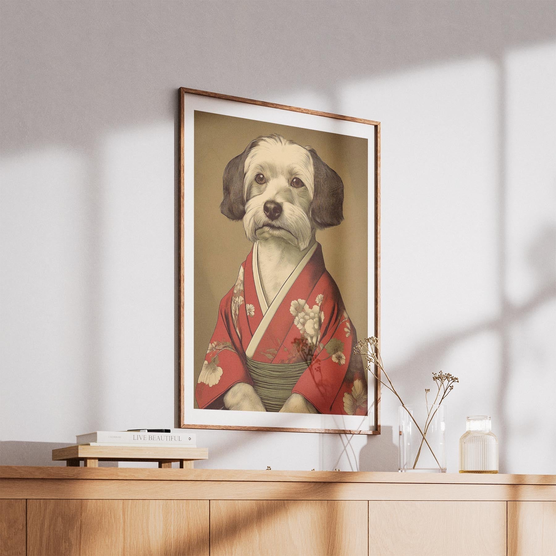 Australian Silky Terrier Japanse Kimono Dog Series image 5