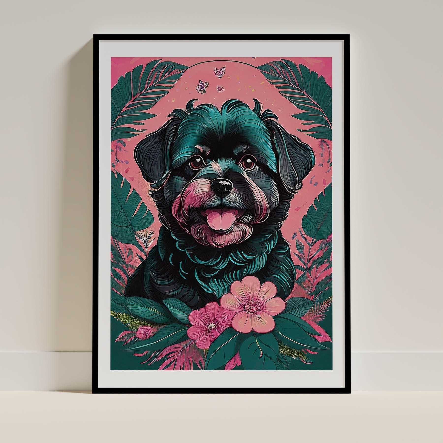 Pomapoo Dog Art Print Unframed | 3 Unique Designs | Wall Art Gift for Dog Lovers - Image 2 | Dogsy & Co