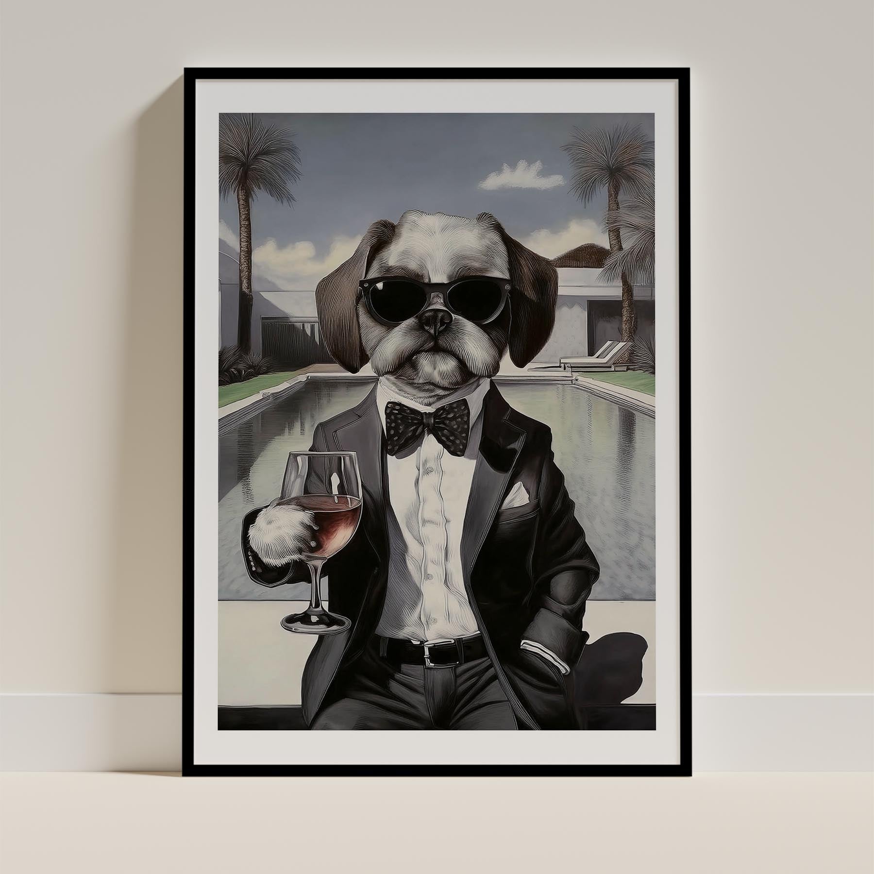 Shih Tzu Dog Art Print Unframed Vol 1 | 11 Unique Designs | Wall Art Gift for Dog Lovers - Image 5 | Dogsy & Co