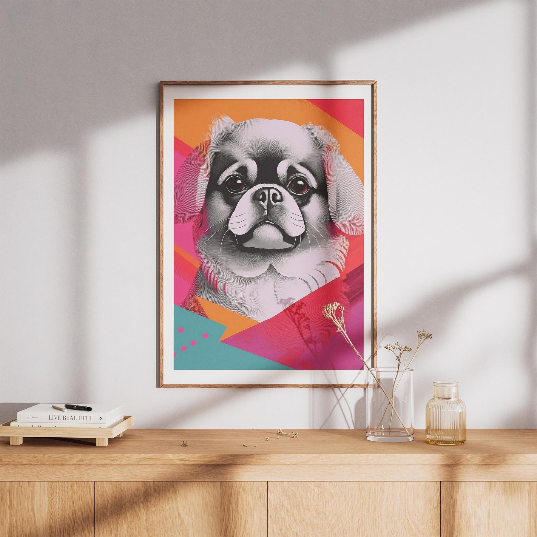 Pekingese Modern Pop Dog Series image 8
