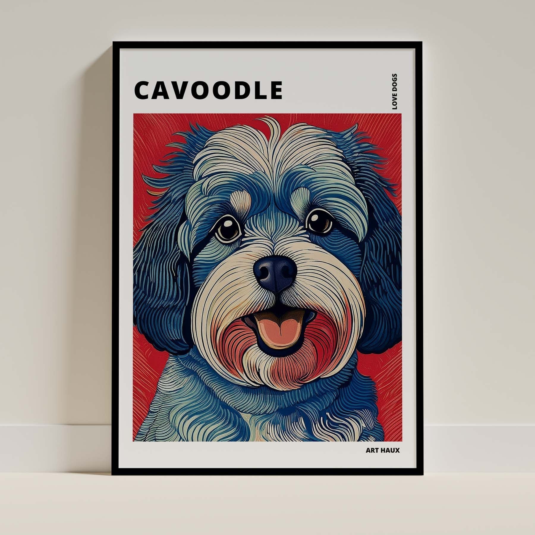 Cavoodle Dog Art Print Unframed Vol 1 | 11 Unique Designs | Wall Art Gift for Dog Lovers - Image 8 | Dogsy & Co