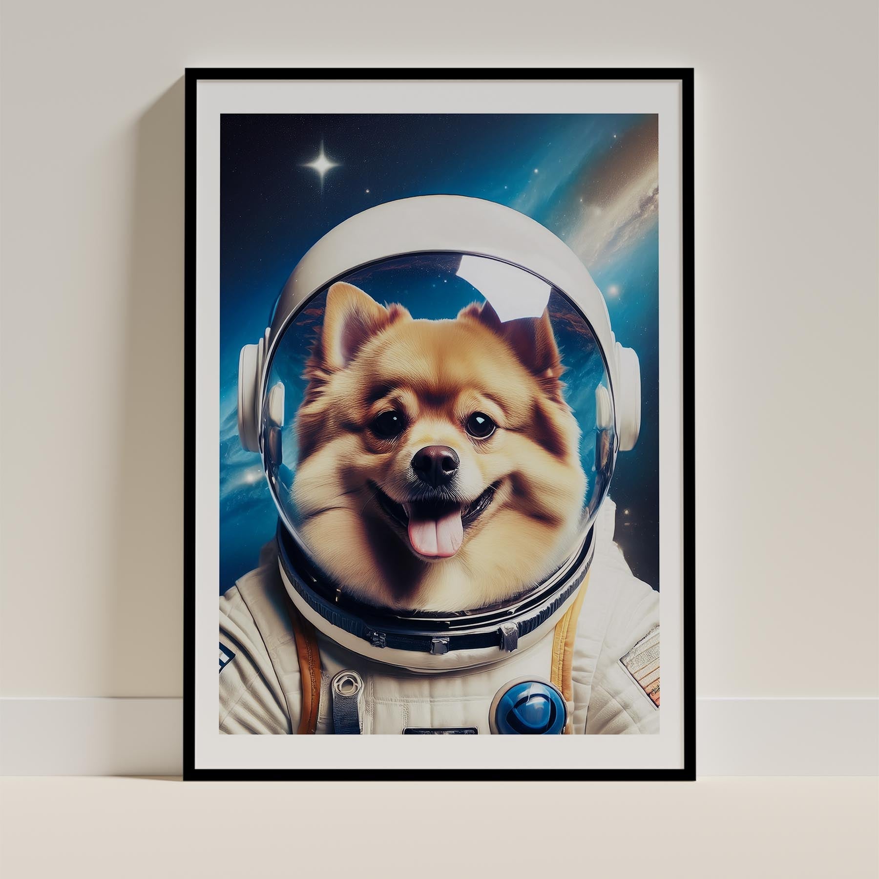 Pomeranian Dog Art Print Unframed Vol 1 | 11 Unique Designs | Wall Art Gift for Dog Lovers - Image 10 | Dogsy & Co