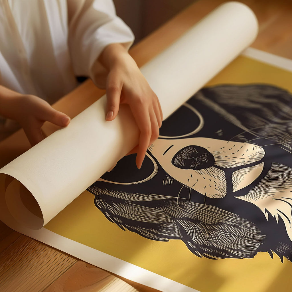 Cavalier King Charles Spaniel Chillin Coffee Dog image 3