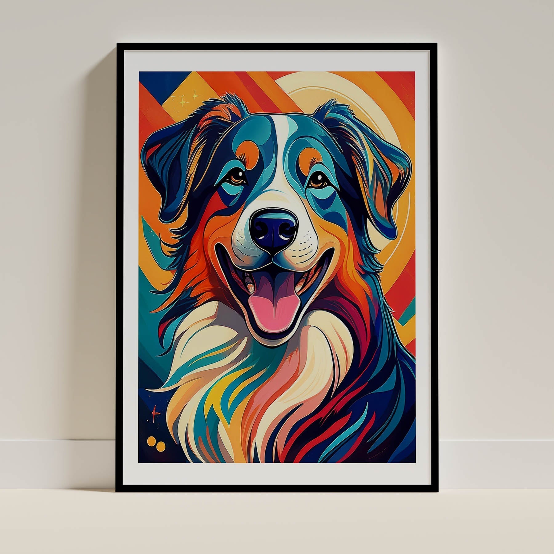Australian Shepherd Colour Graphics image 0
