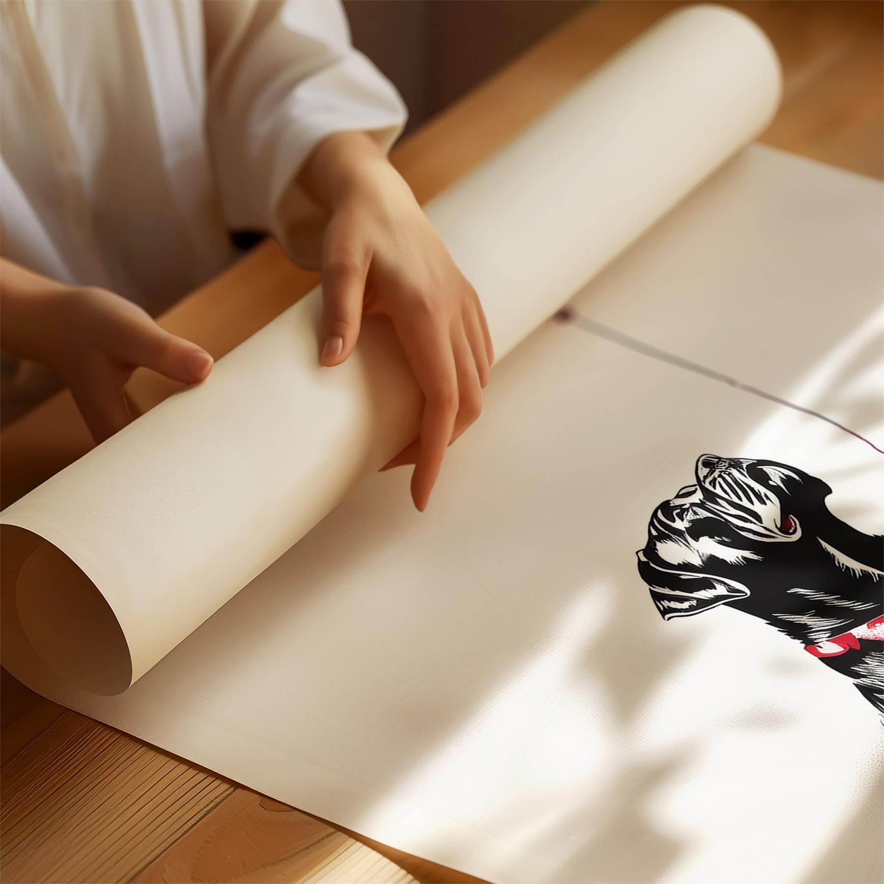 Bullmastiff DOGSY Series inspired by the Art of Banksy image 1