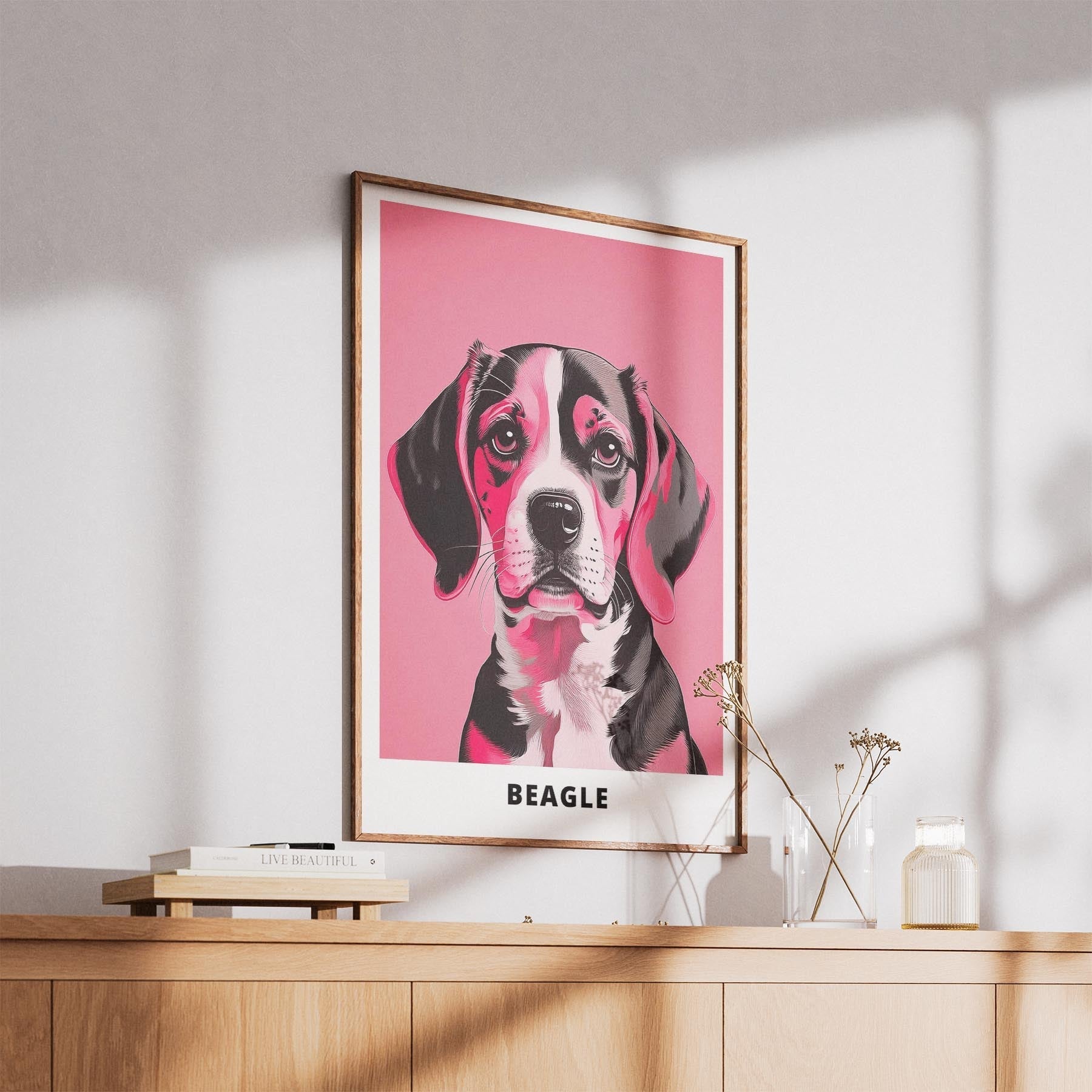 Beagle Pink and Black Dog Series 1 image 5