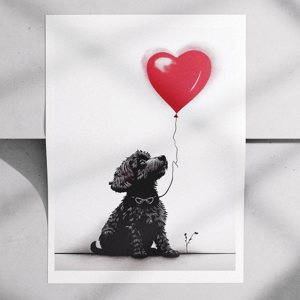 Maltese DOGSY Series inspired by the Art of Banksy image 7