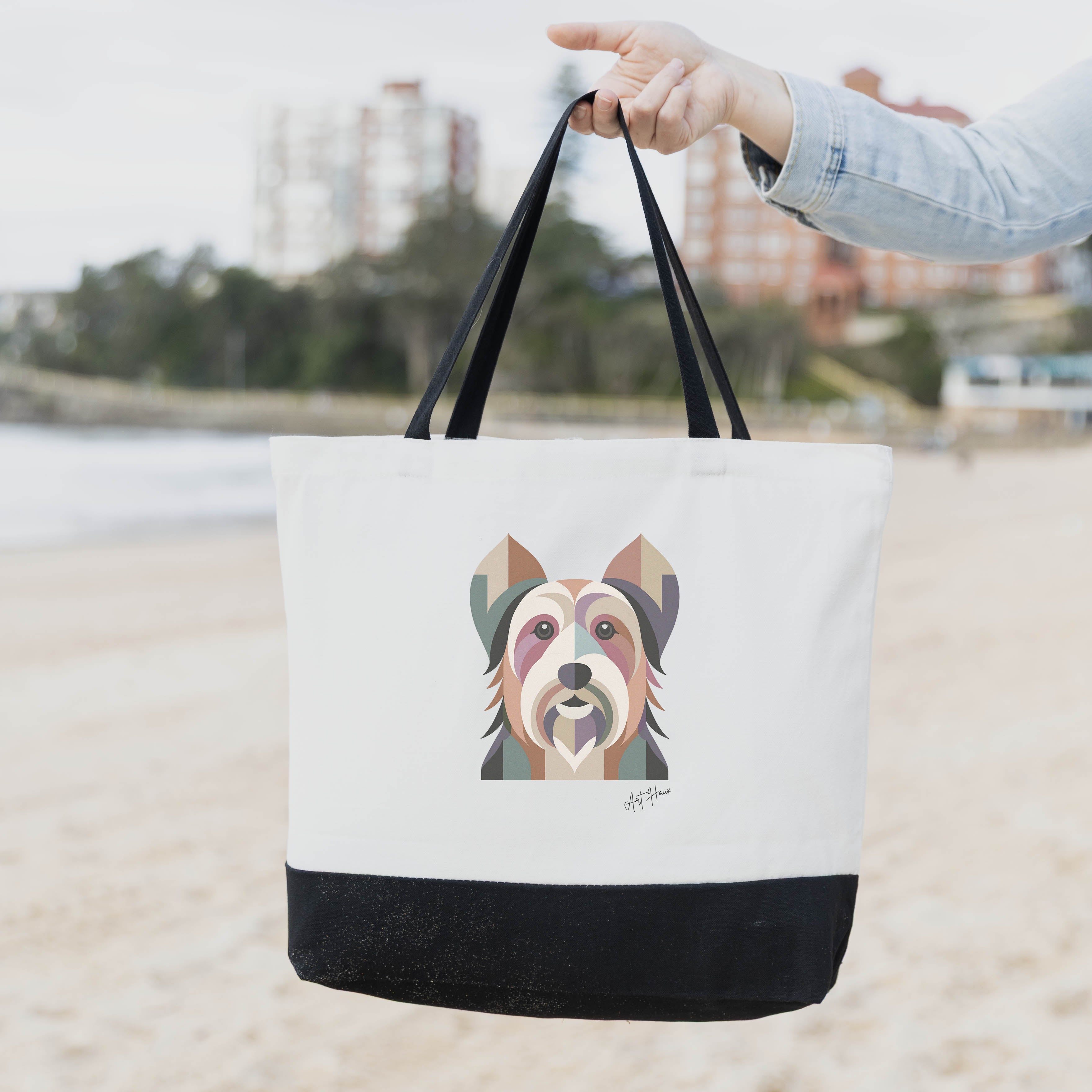 Australian Silky Terrier Vintage Chic Graphic Bag image 1