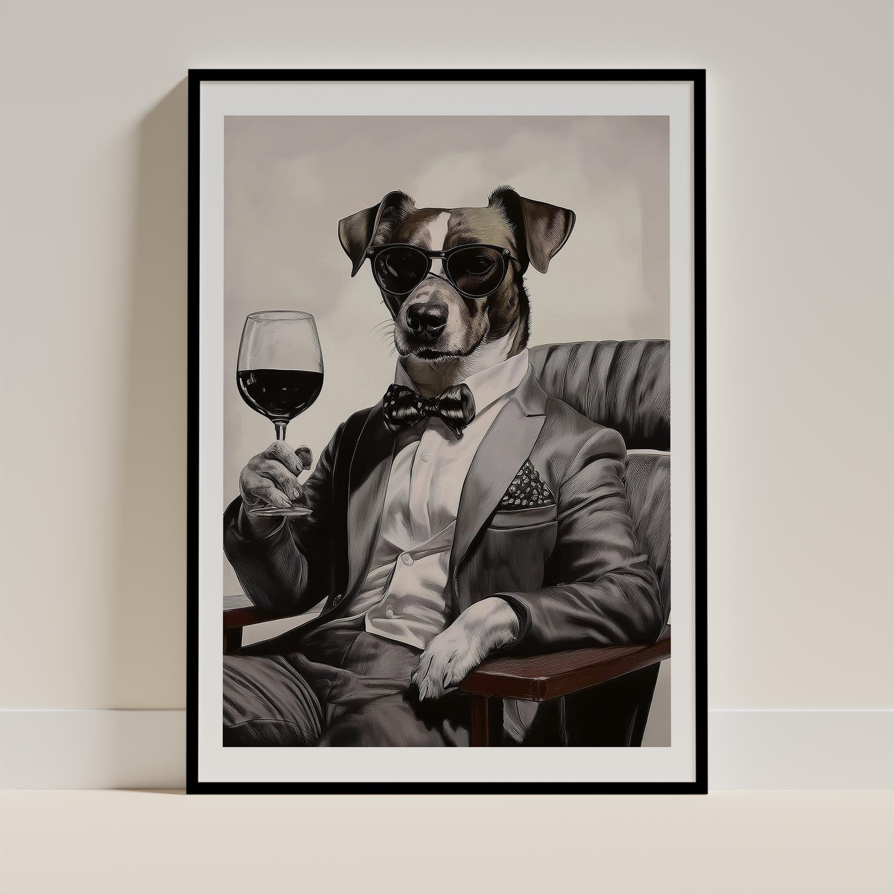 Jack Russell Terrier Dog Art Print Unframed Vol 1 | 11 Unique Designs | Wall Art Gift for Dog Lovers - Image 5 | Dogsy & Co