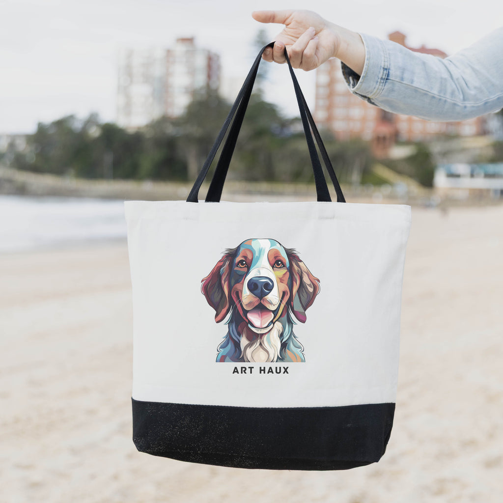 English Setter Chic Graphic Art Bag image 1