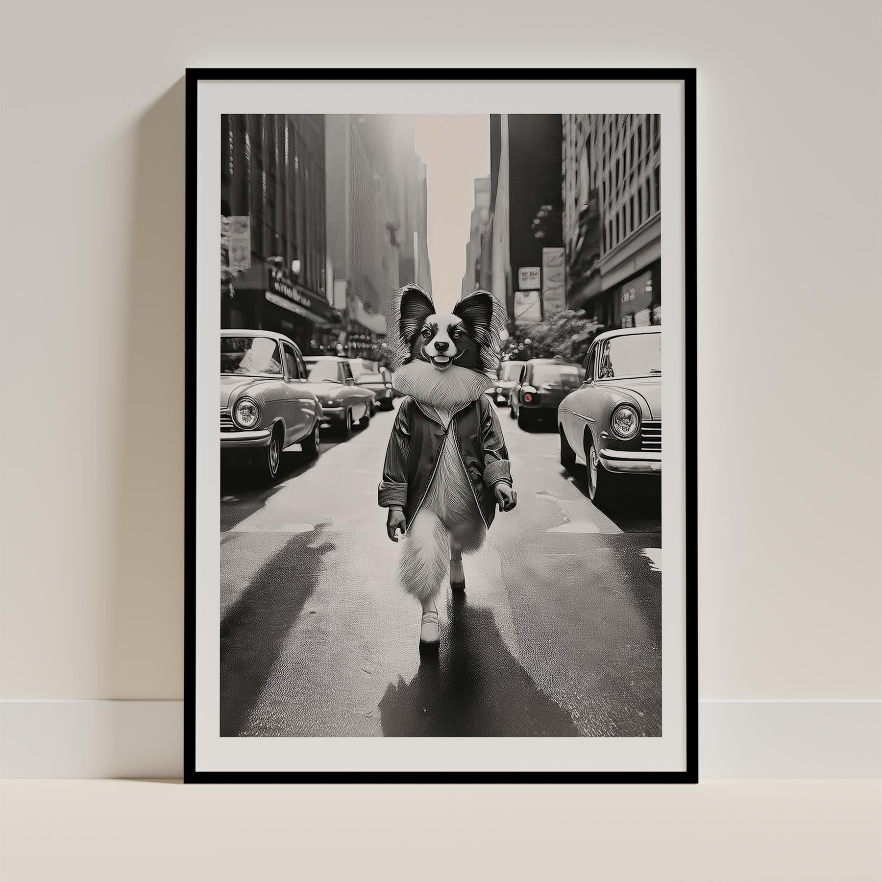 Papillon Dog Art Print Unframed | 7 Unique Designs | Wall Art Gift for Dog Lovers - Image 2 | Dogsy & Co