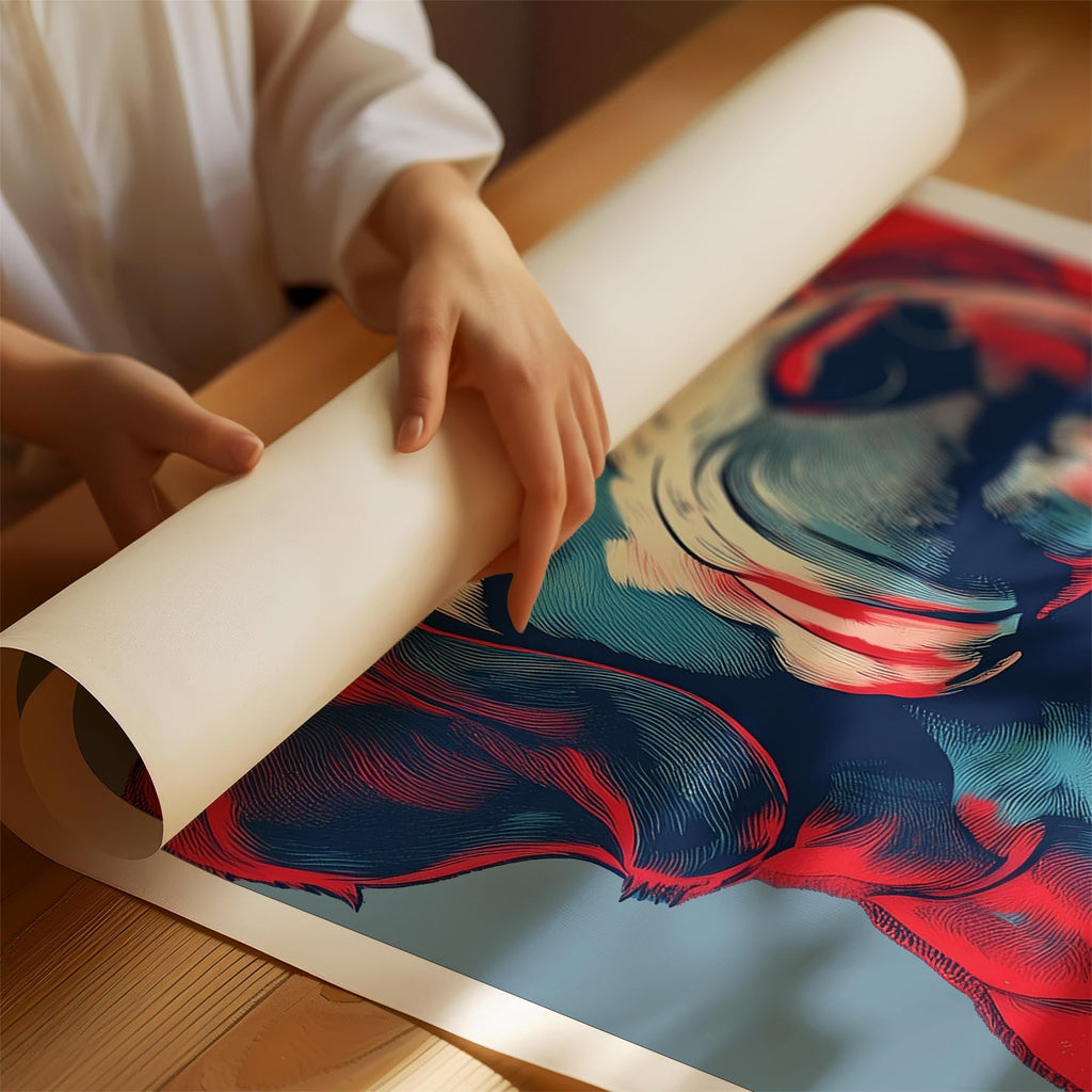 Groodle LOVE Series Inspired by the Obama Poster image 1