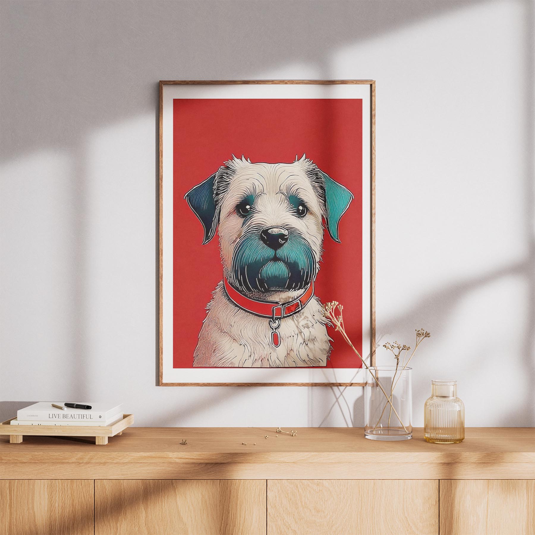 Border Terrier Red Dog Series image 8