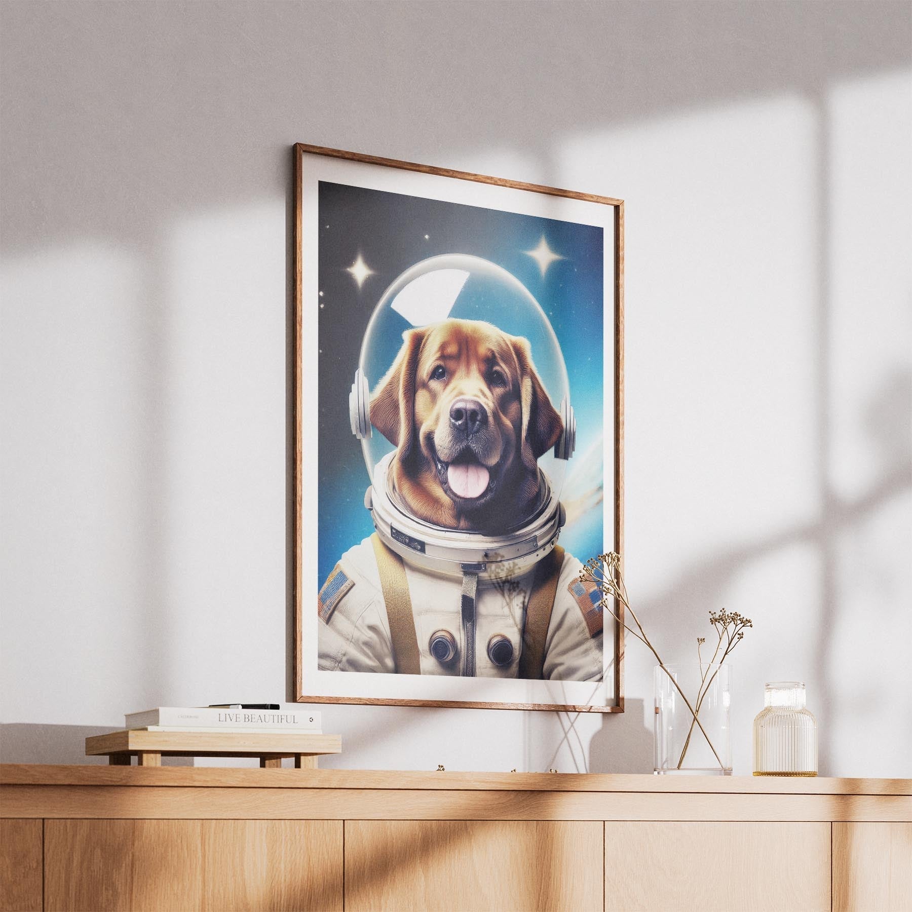 Newfoundland Astronaut Dog Series image 5