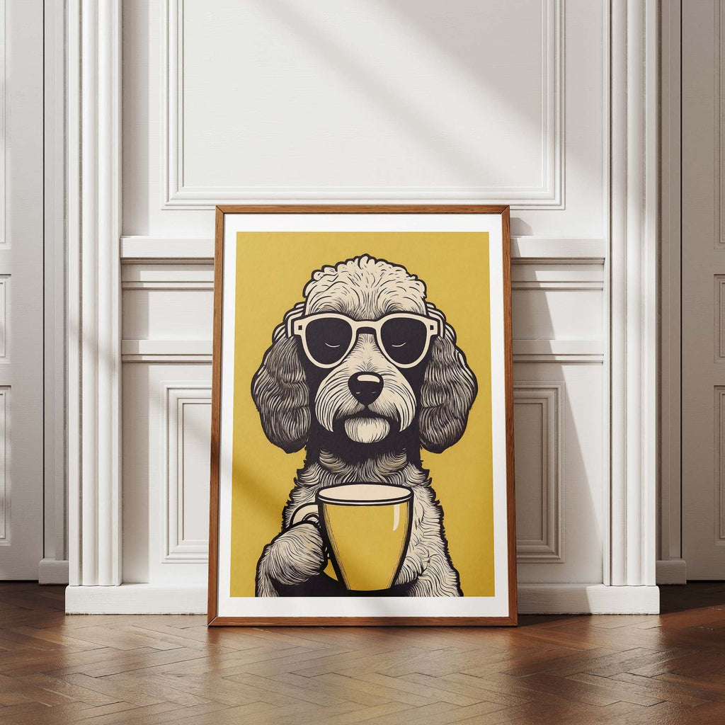 Cavooodle Chillin Coffee Dog image 4