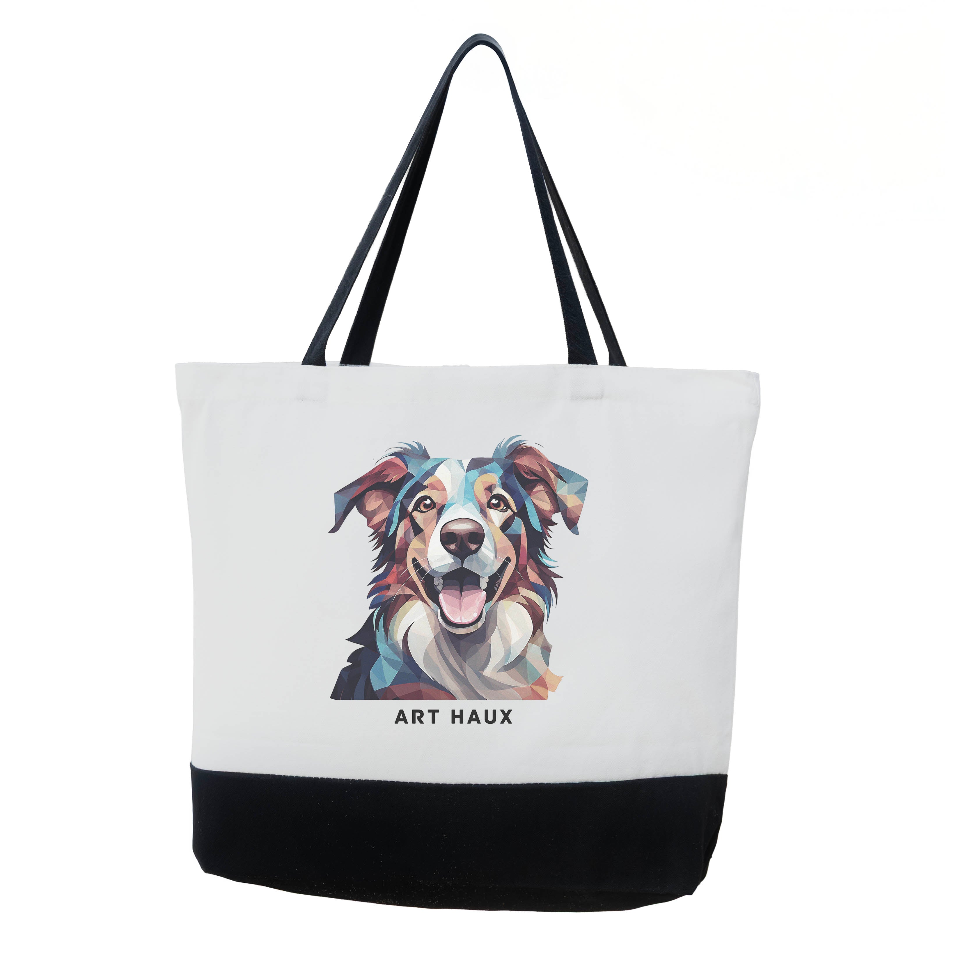 Border Collie Chic Graphic Art Bag image 0