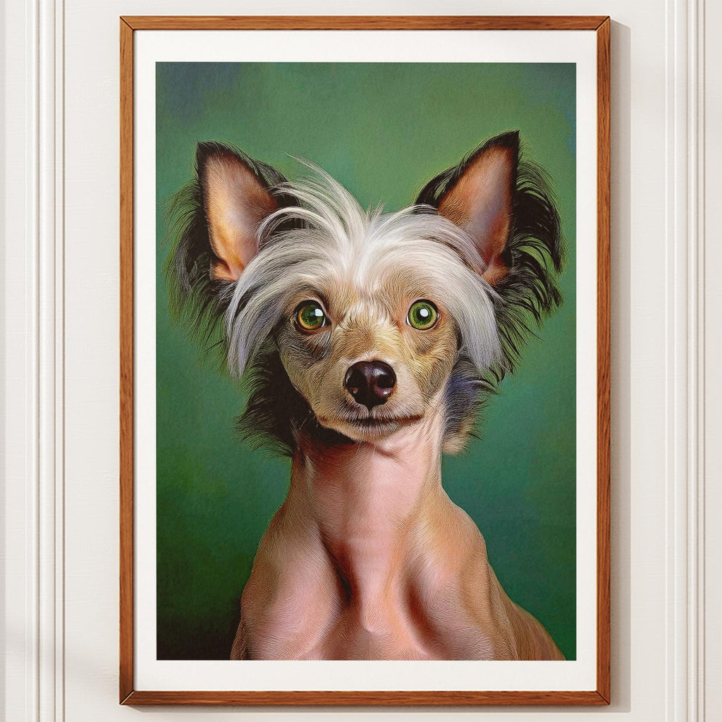 Chinese Crested Green Painted Series image 10