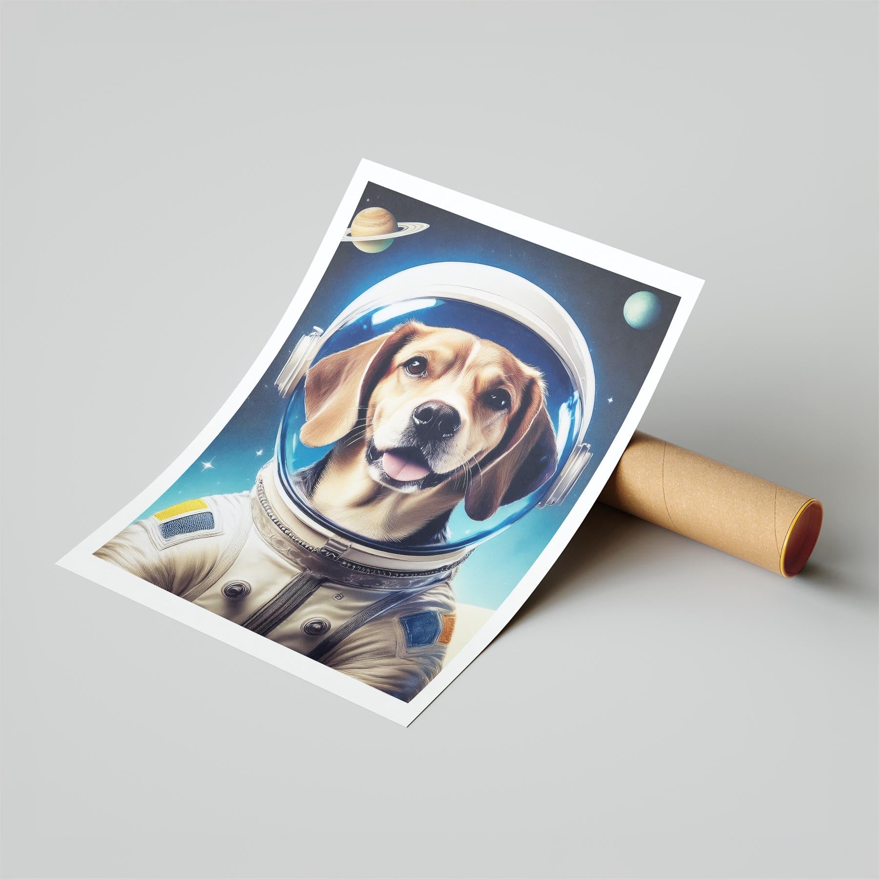 Beagle Astronaut Dog Series image 6