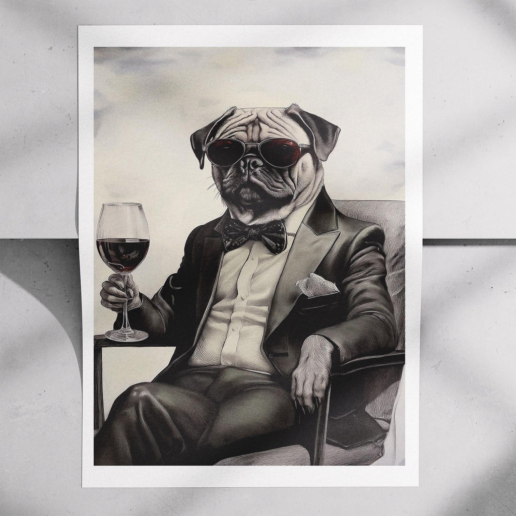 Pug The Distinguished Gentleman Dog Series image 7